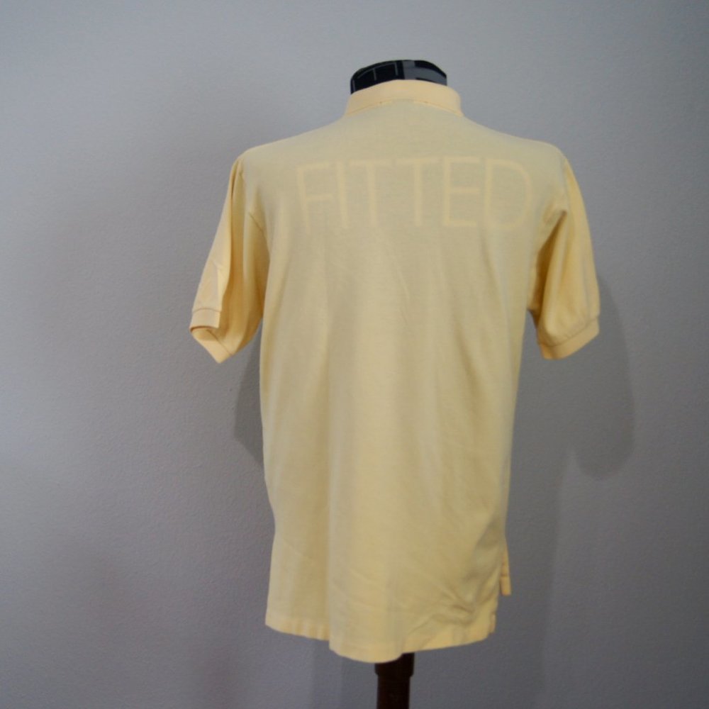Yellow Polo Ralph Lauren Golf Shirt Men’s Size Small Short Sleeve Solid - Picture 5 of 6